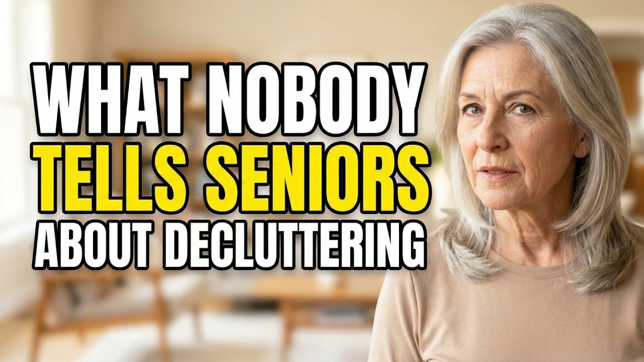 What Nobody Tells Seniors About Decluttering — Until It's Too Late