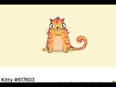 Cryptokitties 'hatching' video 2