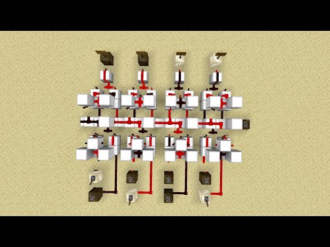 Binary Subtraction - Computational Redstone #4