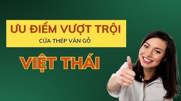 ƯU ĐIỂM VƯỢT TRỘI CỦA CỬA THÉP VÂN GỖ VIỆT THÁI | Cửa thép vân gỗ Việt Thái
