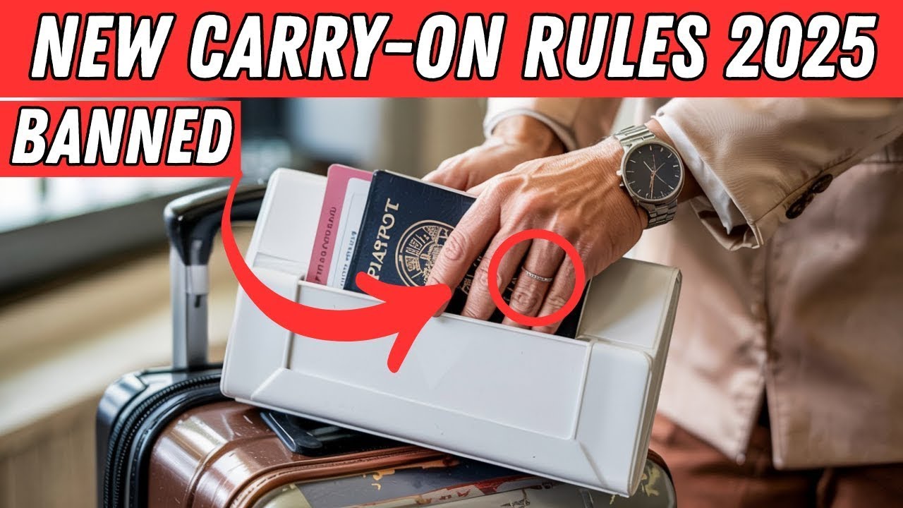 New 2025 Carry‑On Rules: One Slip-Up and Your Bag Could Vanish! - YouTube