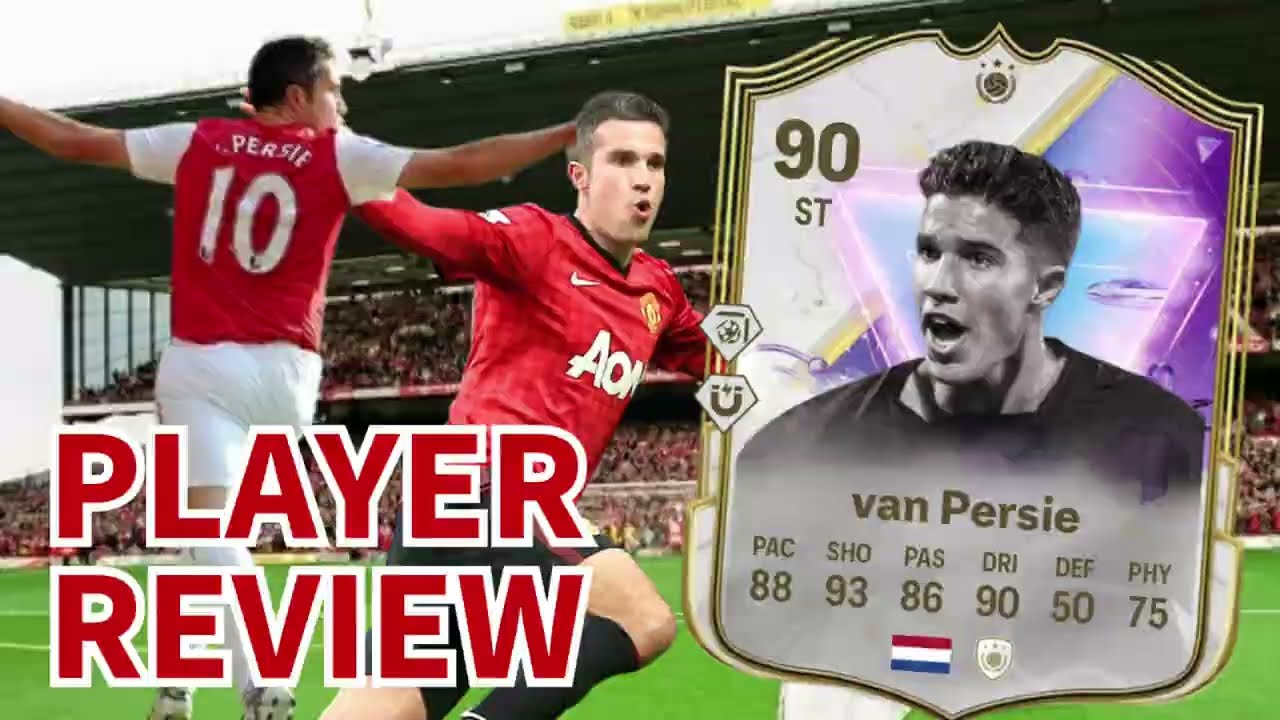 90 ROBIN VAN PERSIE FUTURE STARS ICON SBC PLAYER REVIEW | EA FC25 ULTIMATE TEAM | 4⭐️5⭐️