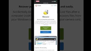 Acidentally deleted your files? Here’s how to recover deleted data  #fyp #tech #reel #website