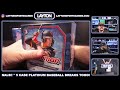 2026 Bowman Baseball Sapphire Edition 10 Box Case Break #2