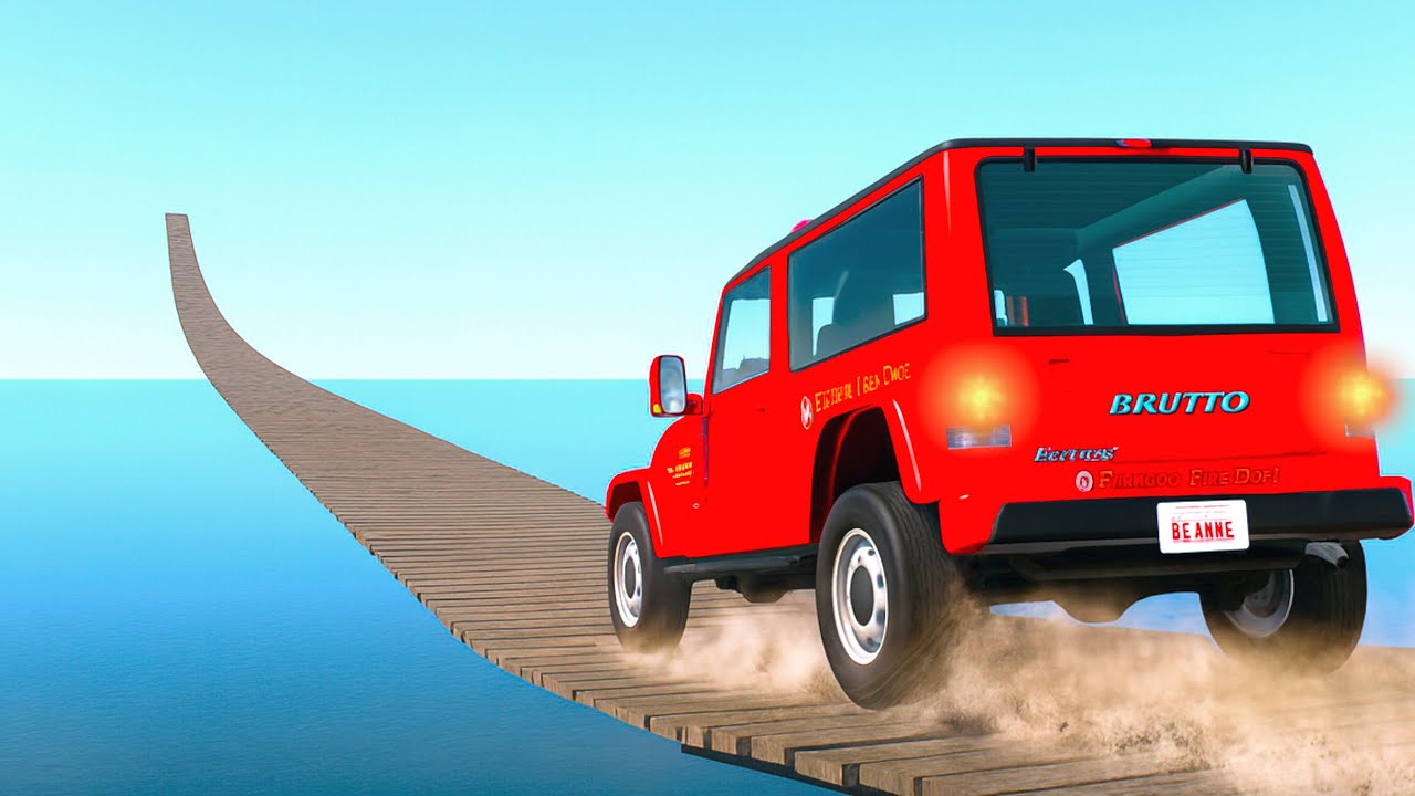 BeamNG drive Car Crash Compilation #19