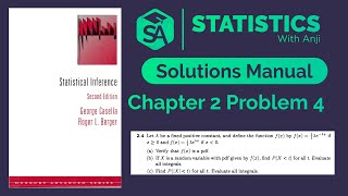 Casella and  Berger Statistical Inference  Chapter 2 Problem 4 solution