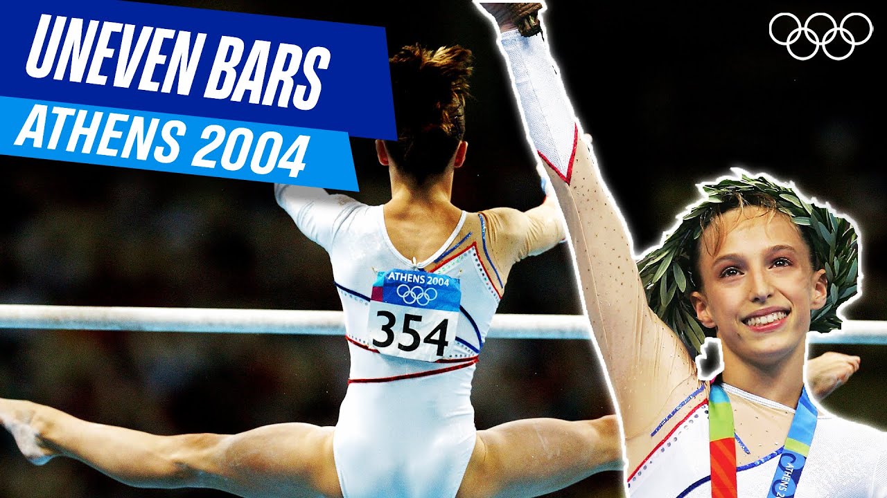 When Emilie Le Pennec shone bright at Athens! | Women's uneven bars | Full  Length - YouTube