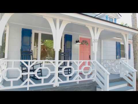 209 West Hudson Avenue, Folly Beach, SC home video tour