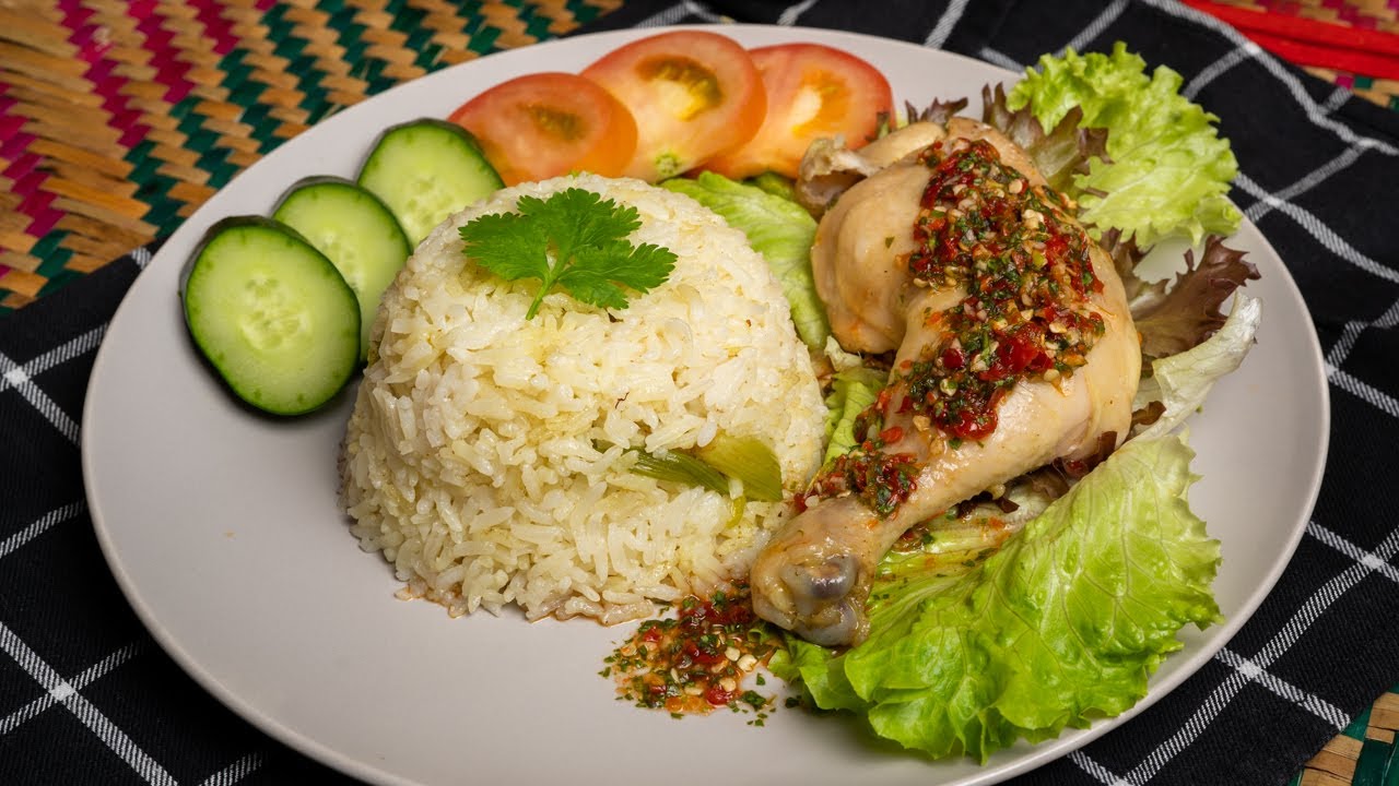 Nasi Ayam Thai (Khao Man Gai) One-Pot Style!