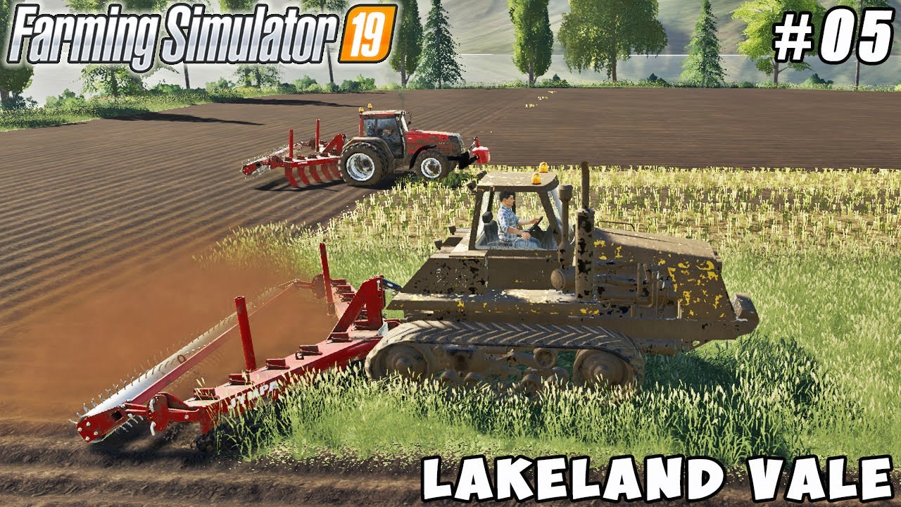 Spreading lime and manure, plowing and cultivation | Lakeland Vale 2 | Farming simulator 19 | ep #05