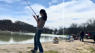 Good day of fishing at shorty’s paylake!