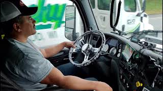 Driving a Semi truck (eastbound) down I-24 Monteagle, Tennessee