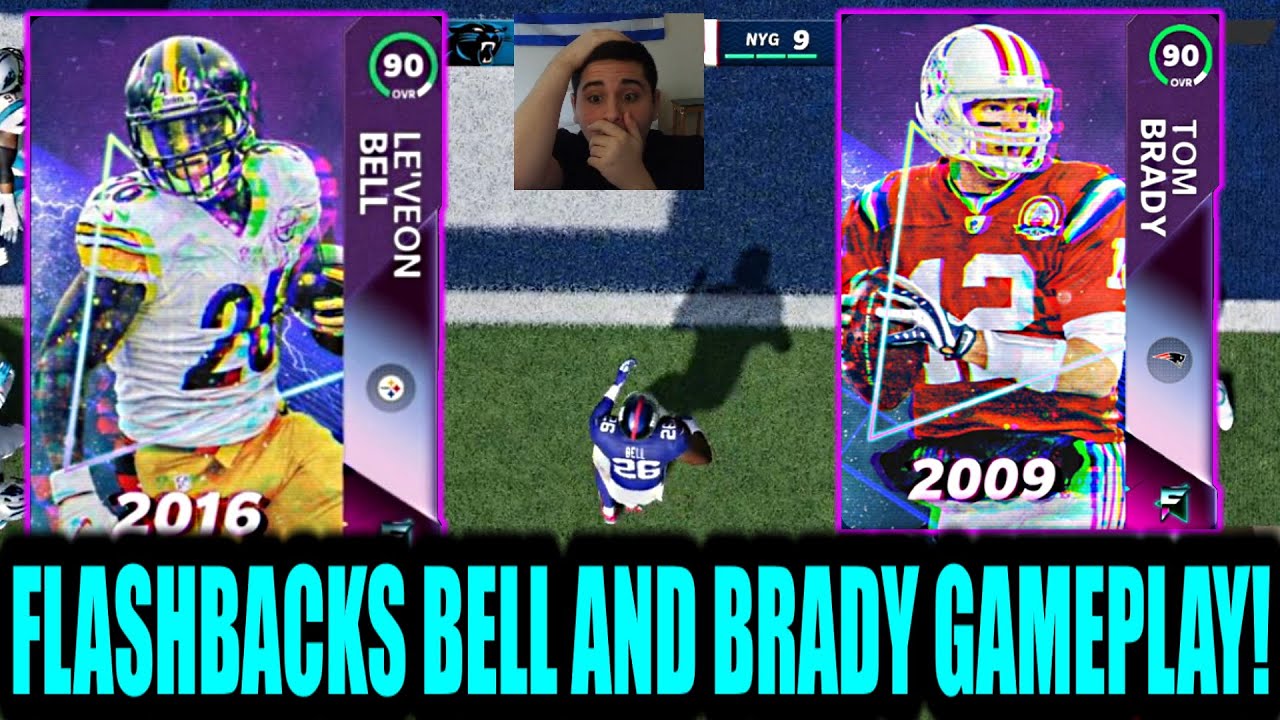 FLASHBACKS TOM BRADY AND LEVEON BELL GAMEPLAY! MADDEN 21 ULTIMATE TEAM!