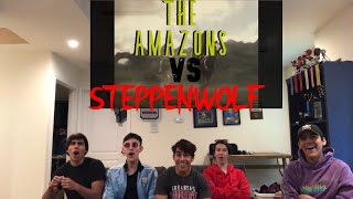 The Amazons vs Steppenwolf GROUP REACTIONS!  | Zack snyder's justice league.