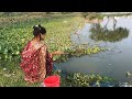 Young Girl Hook Fishing Video | Beautiful Girl Fishing With Hook | Village Daily Life (Part-78)