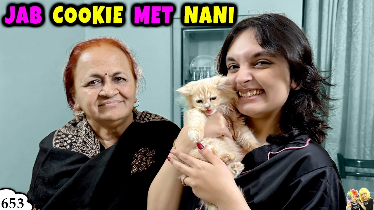 JAB COOKIE MET NANI | Aayu and Pihu Show