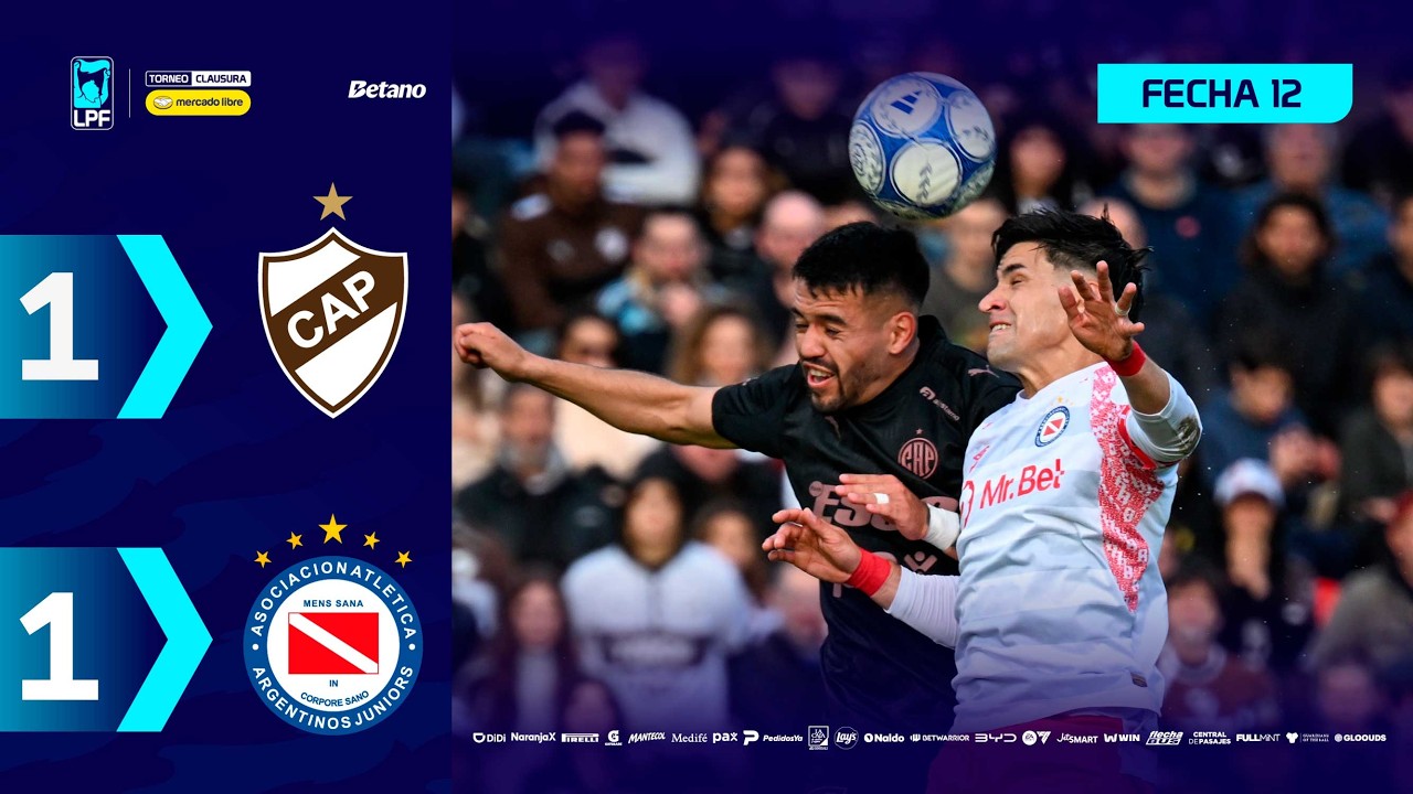 [아르헨티나 리그] PLATENSE 1 : 1 ARGENTINOS | Resumen del partido | #TorneoMercadoLibre Clausura 2026 🏆