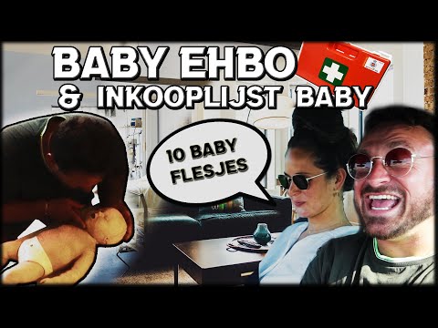 Baby EHBO & Inkooplijst doornemen voor de baby -  Vloggende vader #15