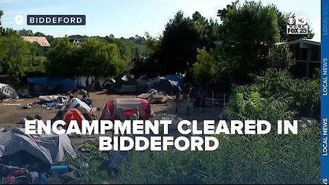'No one wants to be here:' Camping no longer allowed in Biddeford, overnight shelter open