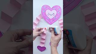 The cutest Valentine’s Day craft idea for kids using shapes! No prep and printable! #heartcraft