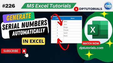 Hoe u automatisch serienummers kunt genereren op basis van gegevens in Excel