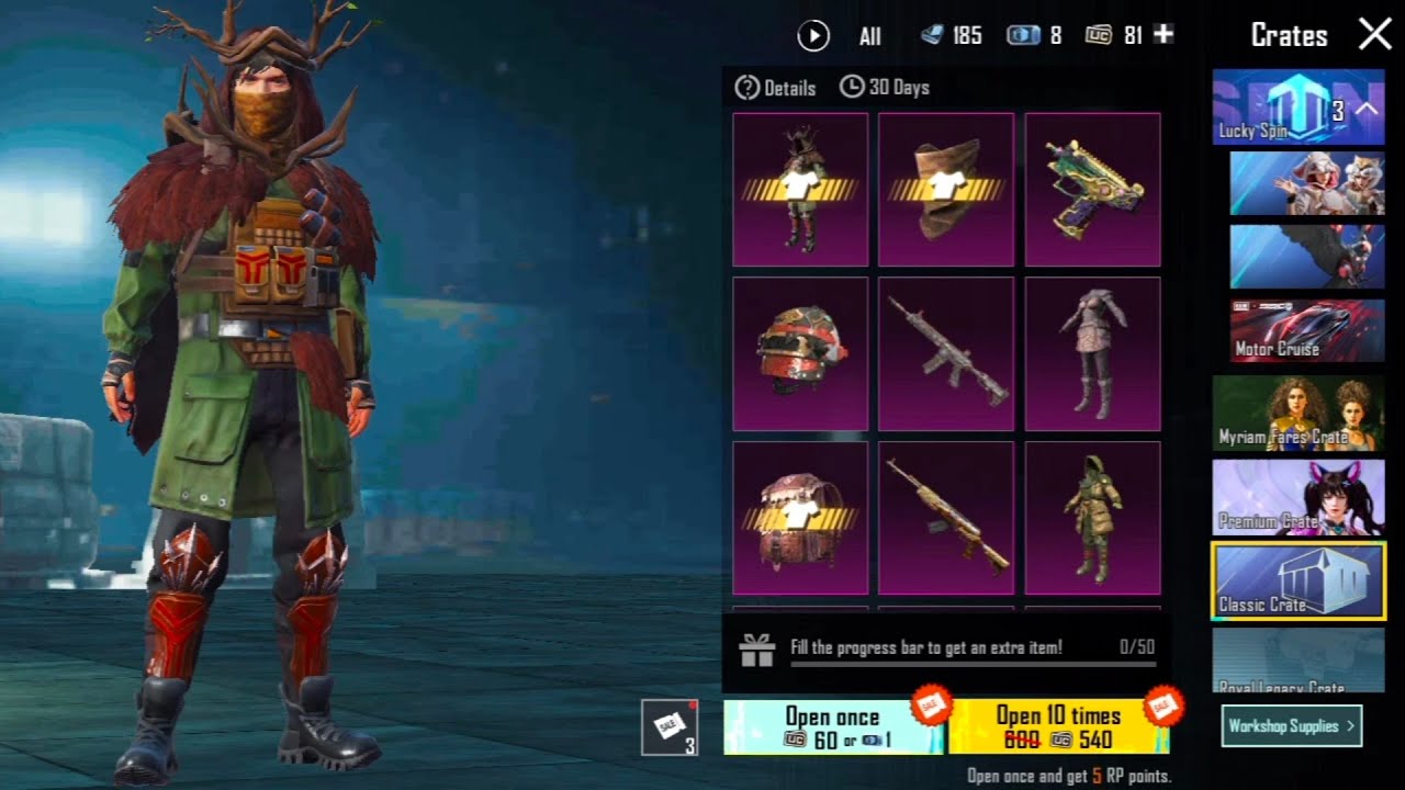 BGMI AGAIN 🤬 TIME LIMITED CLASSIC CRATE OPENING 😡 WASTED 25+ CRATES 😑