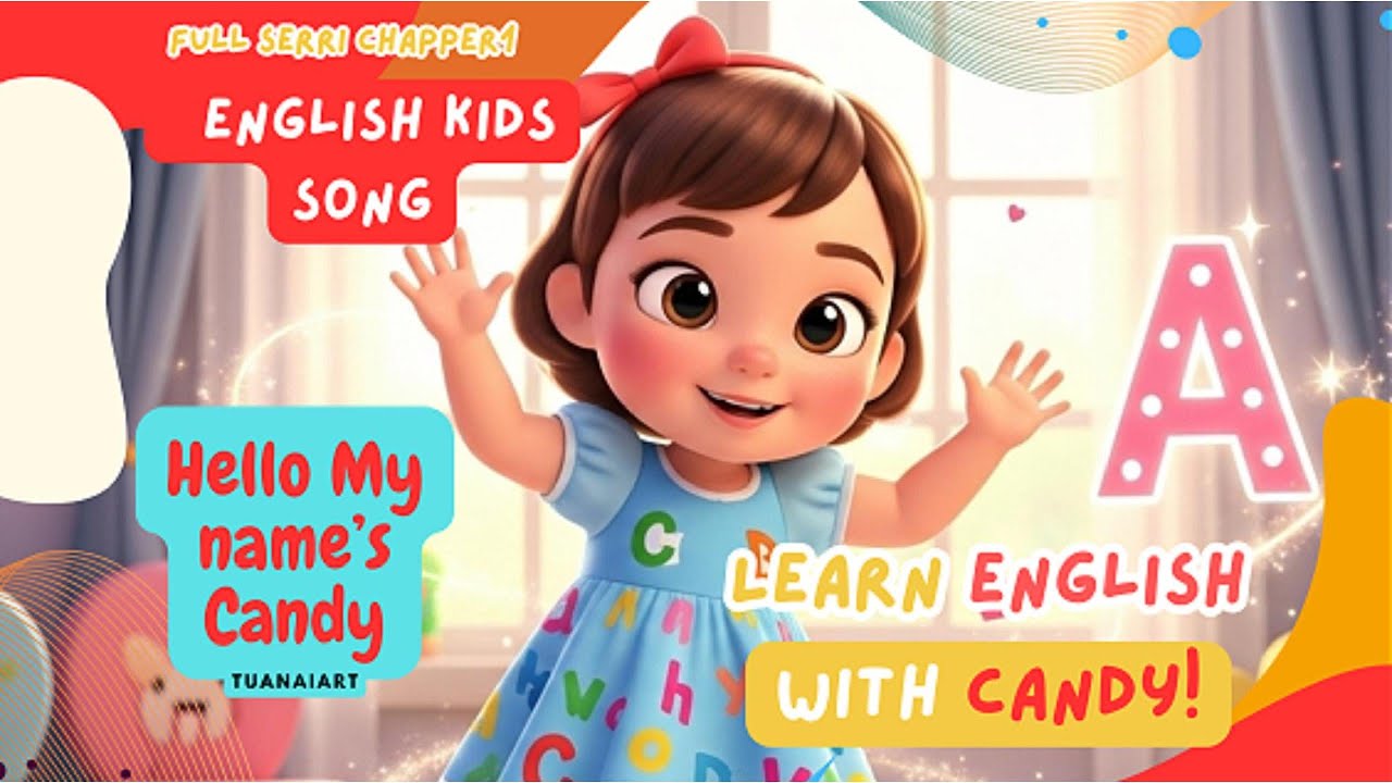 Letter AAA Song | Learn English with Candy | Fun ABC & Kids Songs ...