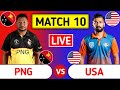 Papua New Guinea Vs United States Live | PNG vs USA | ICC Cricket World Cup Qualifier Playoff