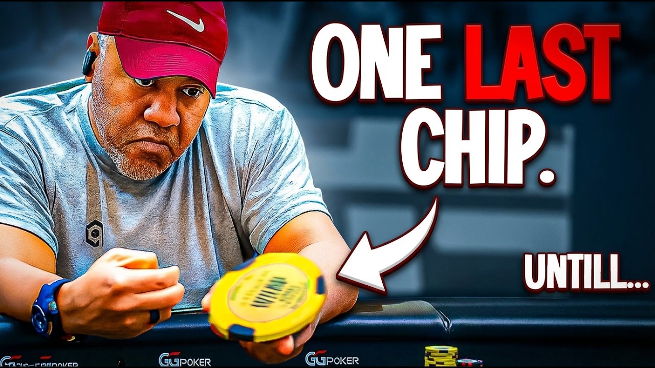 От 1 оставшейся фишки... до победы над профессионалами и выигрыша миллионов с помощью БЕЗУМНОЙ аг...