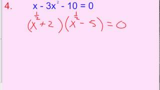 7 3 Day 2 Solving equations with fractional exponents