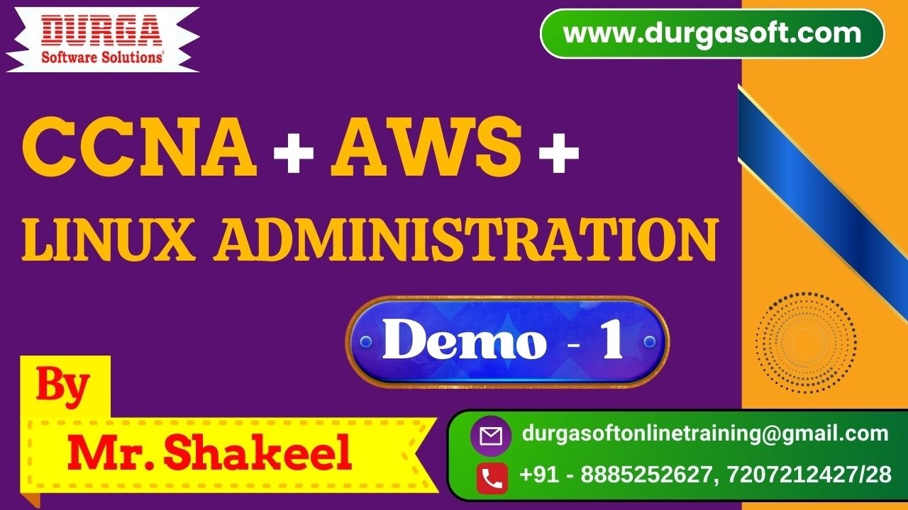 CCNA + AWS + LINUX Administration tutorials || Demo - 1 || by Mr ...
