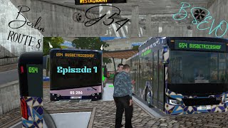 Bus Simulator EVO Ovilex - Gameplay Route 8 (G54) in Berlin. screenshot 4