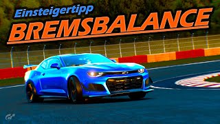 GT Sport | Bremsbalance | Einsteigertipps