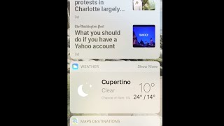 How to Disable Widgets at Lock Screen in iOS 10 screenshot 5