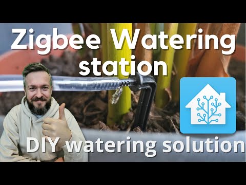 DIY Zigbee plant Watering station and network repeater