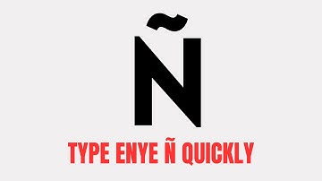 HOW TO TYPE ENYE Ñ USING YOUR LAPTOP KEYBOARD ✅ [2023]