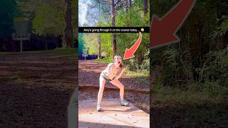 Girlfriend Loses It On The Disc F Course