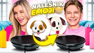 PANCAKE ART EMOJI CHALLENGE Z JOANNĄ KRUPĄ 😱🥞 | Dominik Rupiński