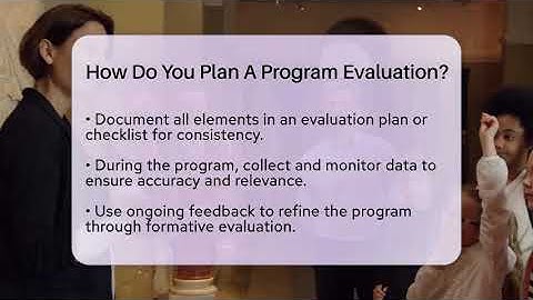 How Do You Plan A Program Evaluation? - Inside Museum Walls