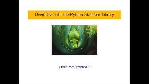 Deep Dive into the Python Standard Library | Part 1 | Collections (deque, defaultdict, Counter)