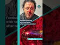 French #football fans left a manager bloodied and bandaged after attacking a team bus #itvnews #lyon
