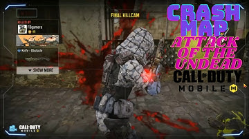 crash map attack of the undead call of duty mobile