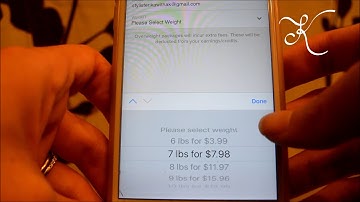 How To Upgrade Shipping Label on Poshmark for Packages over 5 lbs pounds pds | Heavy Package