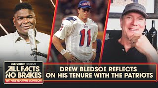Famous Drew Bledsoe reflects on Patriots tenure, Super Bowl vs Packers, Brady arrival | All Facts No Brakes Wealth