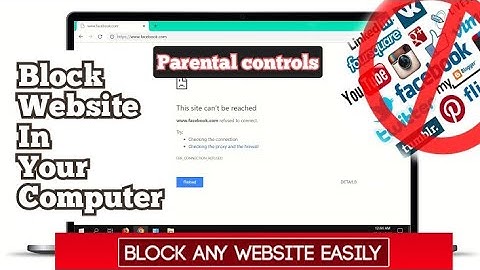 How to Block a Website in all Web Browsers|elite tech