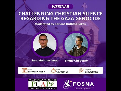 Challenging Christian Silence Regarding the Gaza Genocide, with Munther Isaac and Shane Claiborne
