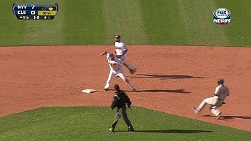 NYY@CLE: Indians turn two on Overbay in the ninth