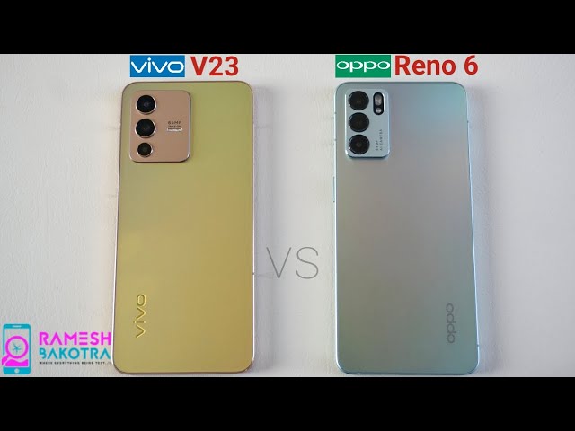 Vivo V23 5G Vs Oppo Reno 6 5G Speed Test & Camera Comparison