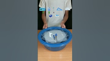 TRY TO GUESS HOW MANY TISSUE PAPER IT TOOKS? #experiment #satisfying #waterexperiment #asmrvideo