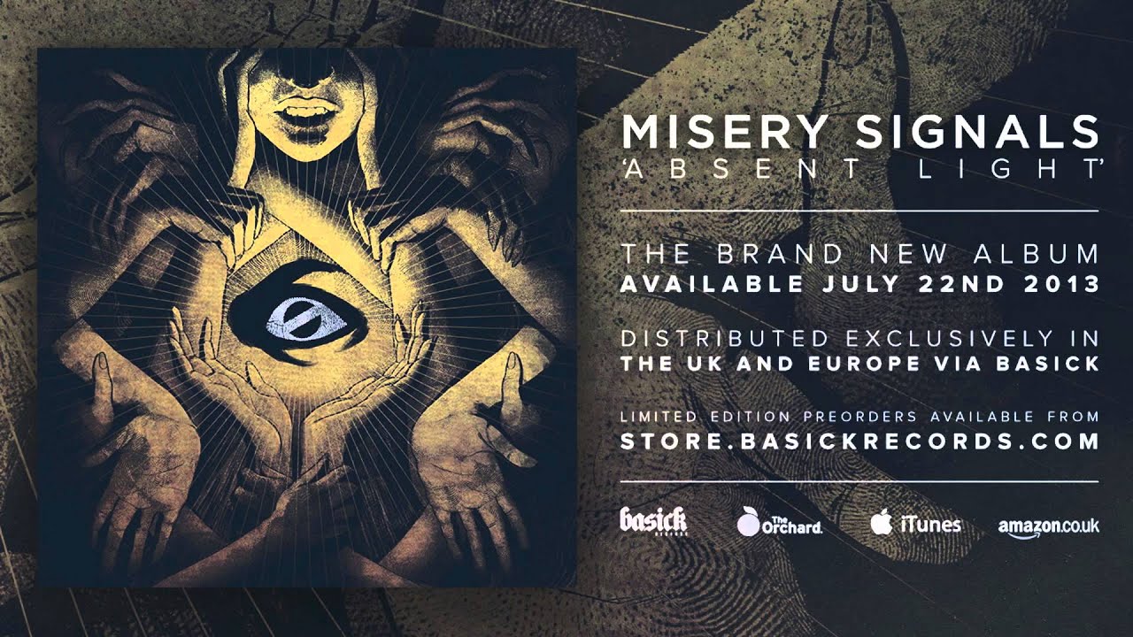 Watch MISERY SIGNALS - Carrier (Official HD Audio - Basick Records) on YouTube Watch MISERY SIGNALS - Carrier (Official HD Audio - Basick Records) on YouTube